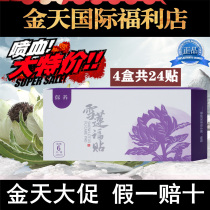 24 pieces of snow lotus paste golden day international snow lotus paste private parts care new product recommended free mail pad female maintenance