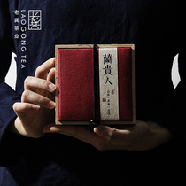 Solid wood new tea gift Hainan Lan Guiren tea specialty tea Traditional hand-made unmanned ginseng Osmanthus Oolong tea 224 grams