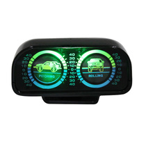 Escort instrument Off-road balancer Altitude meter Self-driving tour equipment with LED luminous lamp Voltage car instrument