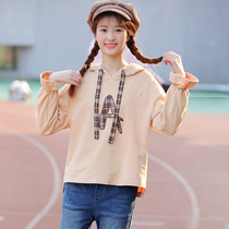 Meteor Love 2020 Spring and Autumn New Girl Autumn Clothes Junior High School Students Korean Casual Top College Style