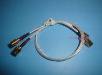 SMA-J SMB-K RF coaxial cable SMA revolution SMB female silver plated AP high frequency 50 ohm jumper