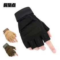 Black Hawk tactical gloves Outdoor sports fitness downhill non-slip half-finger mens spring fingerless riding 07 inner gloves