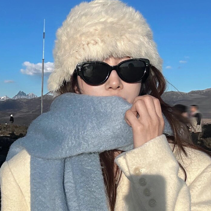 レトロキャットアイサングラス女性の雪近視プレミアムセンス防風メガネ偏光抗 UV 2024 新しいサングラス