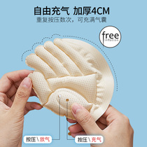 Meitu underwear pad Chest pad insert inflatable pad Gathered thickened non-sponge silicone bra pad Bra pad thin summer