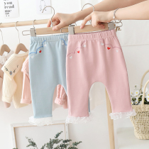 Baby PP pants spring autumn girls underpants outside wearing fart pants casual pure cotton female baby big butt pants spring dress