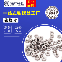 Direct spot titanium nut TA2M1 M1 4 M1 6 2 2 5 3 4 5 6 8 10 12 14 16 18