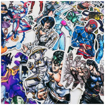 Hand tent sticker packs JOJOs fantastic adventurous adventure 112 JoJos Bizarre and paper Handbooks