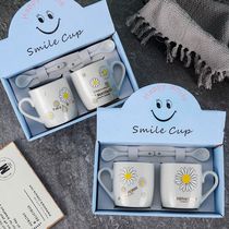 Tiger Year Creative Gift Internet Red Little Daisy Ceramic Cup Custom Ground Push Event Giveaway Opening Store Celebration Promotional Gift