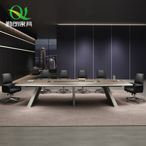 Diligent 2020 large conference table long table brief modern meeting room bar multi-person reception desk chair
