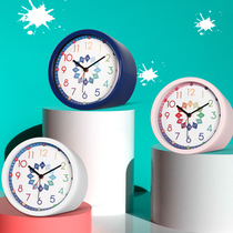 TQJ early education alarm clock children learning bedside clock students with silent table clock fashion watch clock clock clock clock