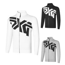 GOLF clothing new GOLF fashion zipper sweater long sleeve jacket men black white plus size breathable windbreaker