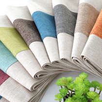 Can be customized fabric tea table table flag towel Nordic thickened table table flag cloth modern simple coffee table flag long bed flag