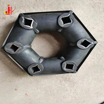 Production Process DL Type Multiangular Tire Hexagon Couplings DL Anise High Elastic Carcass Turn