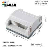 Temperature controller housing electrical flame retardant material PLC industrial control box contactor rail Bahar BRT80010