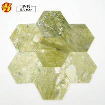 Dandong green jade plate hexagonal sheet floor tiles Sauna sweat steaming wall special square meters