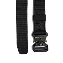 11 BYBBS DARK DARK belt Tide brand mens and womens belt Mens Military wind overalls belt student tide card