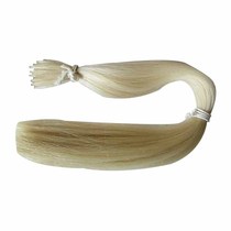 Pure horsetail bow hair Viola Violin Cello Double bass bow Piano bow Bow rod Pull bow Horsetail 44 accessories