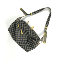 Hidden design DRAGANA-850# Nylon with first layer cowhide shoulder oblique back fitness mens and womens bags
