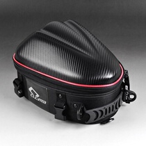 Motorcycle scooter hard shell rear seat rear bag shoulder bag Waterproof crossbody multi-functional lightweight small knight bag