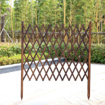 Wooden fence fence outdoor anticorrosive wooden creeping rattan frame courtyard fence fence partition wooden fence garden vegetable fence