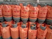 Shandong Yongan 10kg liquefied gas tank cylinder self-closing valve gas tank welding accessories Outdoor