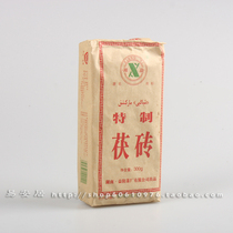 Hunan Anhua Black Tea Yiyang Tea Factory Xiangyi 2012 300 Ke Special Fu Tea Golden Flower Fu Brick Tea 7 Years Chen