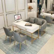  Photo studio Nordic pick-up table and chair selection Sofa Cafe deck Reception Beauty salon Milk tea shop combination leisure