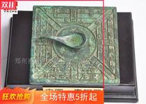 Antique made old bronze Division South handicraft teaching appliance model ancient compass Chinese decorative tabletop pendulum piece