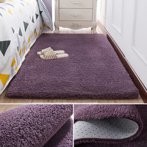 Lazy pad soft living room carpet modern simple high-end super thick floor mat home sleeping bedroom wool blanket