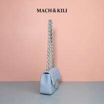 Hong Kong MACH & KILI MK leather lozenge chain bag small small bag 2021 new autumn and winter pet backpack