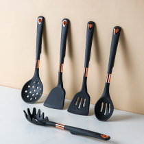  Kawashimaya silicone cooking shovel Non-stick pan special food grade spatula frying spoon soup spoon high temperature resistant kitchenware set