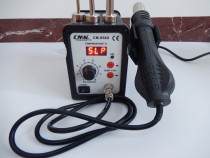 cm-858D Hot air gun desoldering table Hot air dial welding table Soft air type SMD hot air gun Digital display hot air gun
