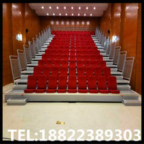 Gymnasium electric telescopic activity Stand seat mobile folding hollow blow molding stool theater ladder Auditorium