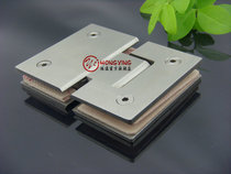 German Hongying 180 degree bathroom clip stainless steel thickened glass door clip solid bathroom clip shower room hinge
