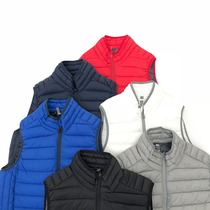 Foreign trade niche men autumn and winter cotton thickened stand collar ribs cotton waistcoat winter loose version warm jacket