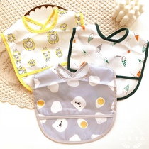 ins Han version Baby waterproof small round mouth baby free of washing speed dry purse men and women Baby Cartoon Accessory Meal Pocket