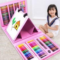 Childrens drawing set Drawing tools 10-year-old hook line pen Kindergarten baby birthday gift box Holiday gift student