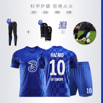 Chelsea Jersey 21 22 Canter football suit suit men and adults children competition long sleeve training team uniform customization