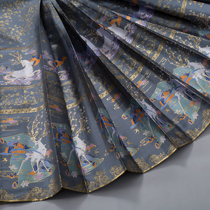 (Spot drop) * pick up deer roll * horse face bright makeup flower 5 meters pendulum Zhijin Yuntang incense warm original Hanfu