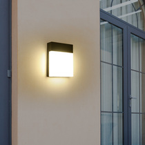 Ultra-thin aisle wall lamp LED induction of stairlightsOutdoor lamp outdoor lamp balcony waterproof terrace outdoor wall