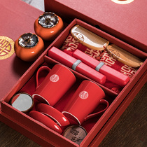 Wedding wash cup a pair of supplies set mouthwash brush tooth Cup couple dowry items mother high-end dowry