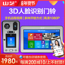 Shan Yi video intercom doorbell home 10 inch high definition intelligent face recognition wifi doorbell intercom access control system