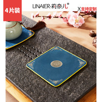 Chinese coaster creative Joker meal mat anti-hot National style modern heat insulation mat new Chinese water Cup Bowl plate mat non-slip