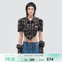 24ans Bubble sleeve shirt really so much like drawing on the design can come to the class to learn