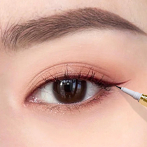 Eyeliner pen female extremely fine lower eyelash waterproof and sweat-proof long-lasting non-fading soft head natural eyeliner pen