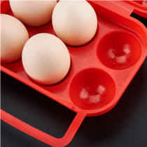Ailu customer outdoor cooking egg box 6-grid protective packaging box portable storage box sealed and anti-shattering