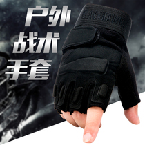 Tactical gloves Full-finger mens half-finger gloves O note outdoor non-slip winter ultra-thin summer combat gloves