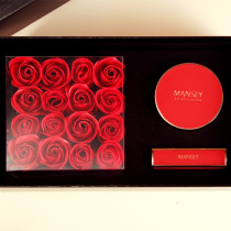 Manshili rose makeup box BB Cream Matte Lipstick Valentines Day birthday holiday gift box