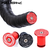 RISK mountain road bike to expand the plug aluminum alloy to plug the plug with the cover of the plug
