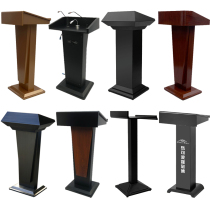 Podium table Outdoor multimedia podium Simple modern guest desk Welcome table Reception desk Emcee Host table